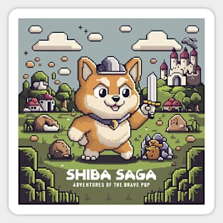 Shiba inu Sticker